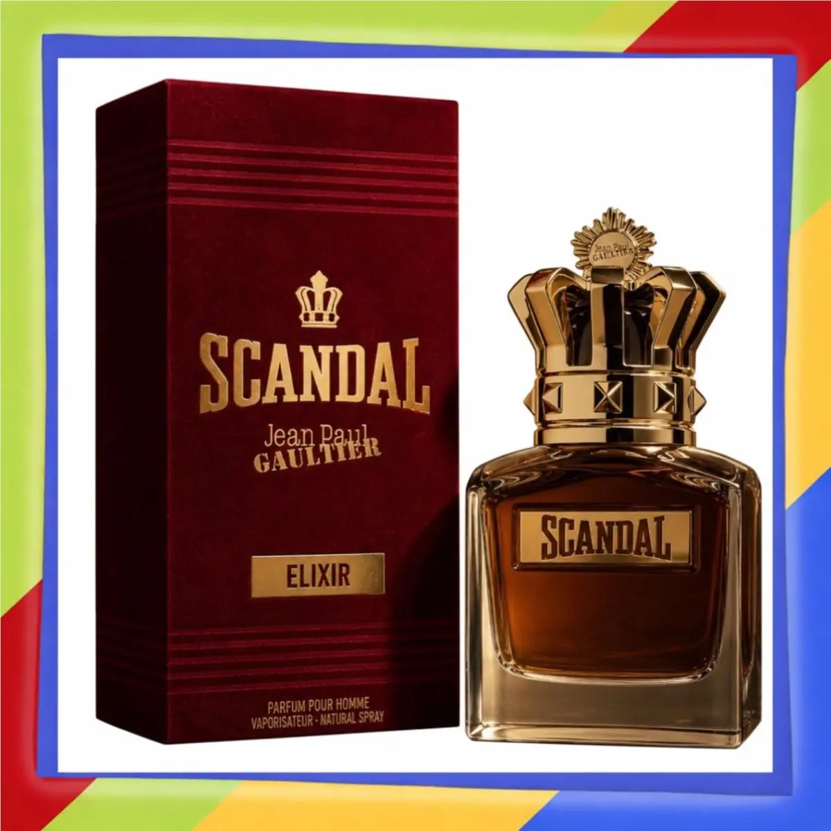 Jean Paul Gaultier - Scandal - Elixir - Pour Homme - Parfum - 1.7oz