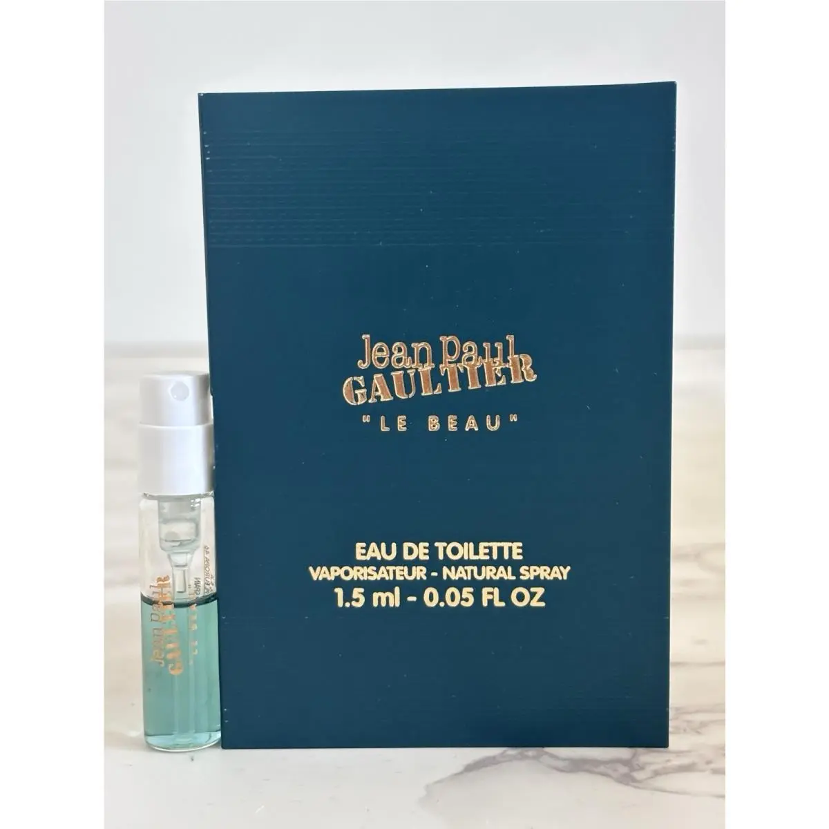 Jean Paul Gaultier Le Beau Eau De Toilette Sample Spray Vial 1.5ml / 0.05 fl oz