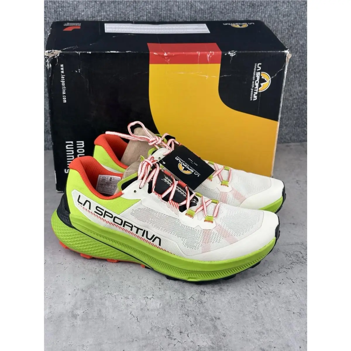 La Sportiva Prodigio Max Trail Running Shoes Men’s 9.5 Mocha Marmalade