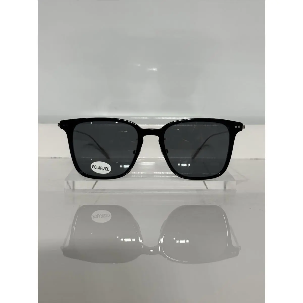 Maui Jim 2237 Square Acetate Custom Polarized Gray Sunglasses