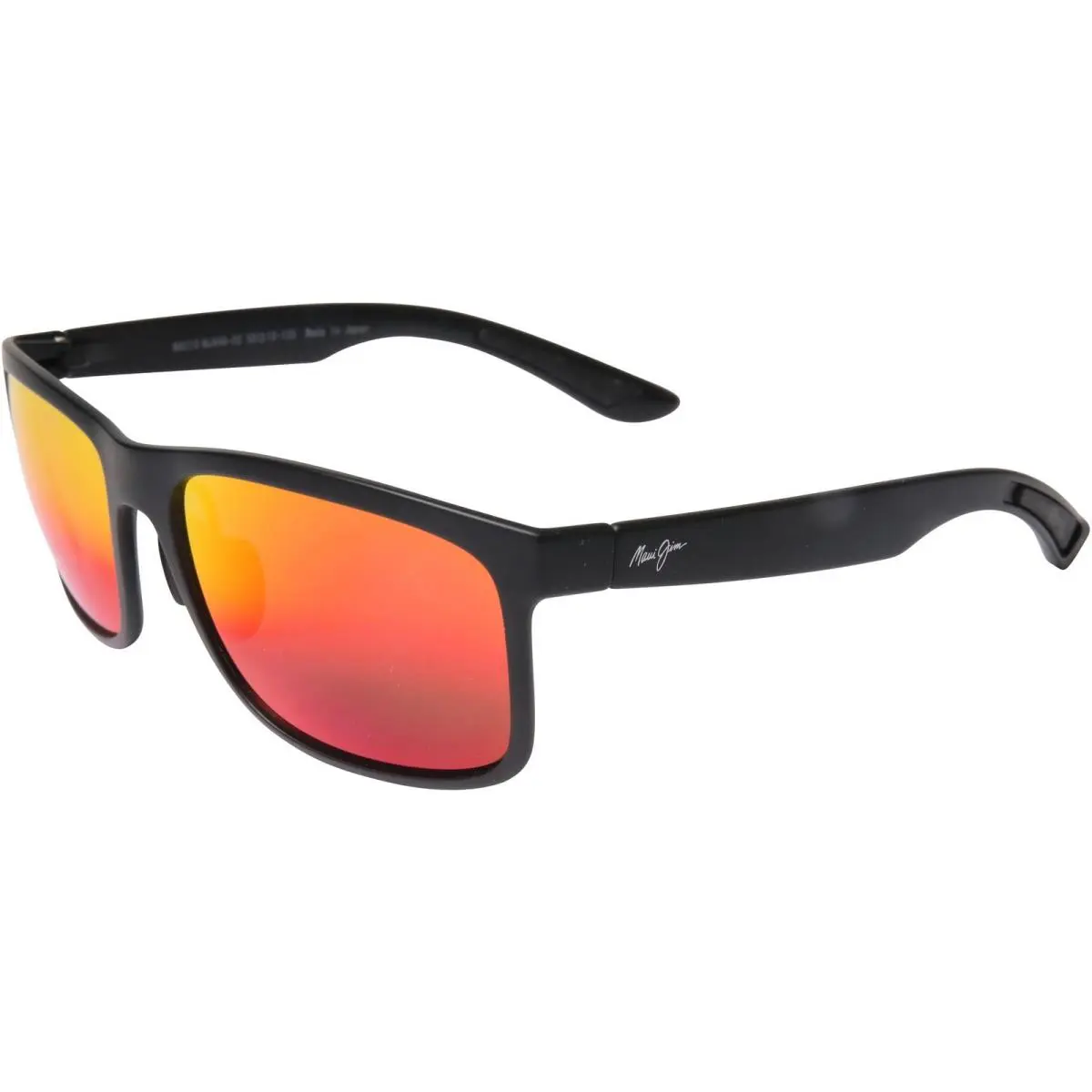 Huelo MJ449 Sunglasses Matte Black by Maui Jim