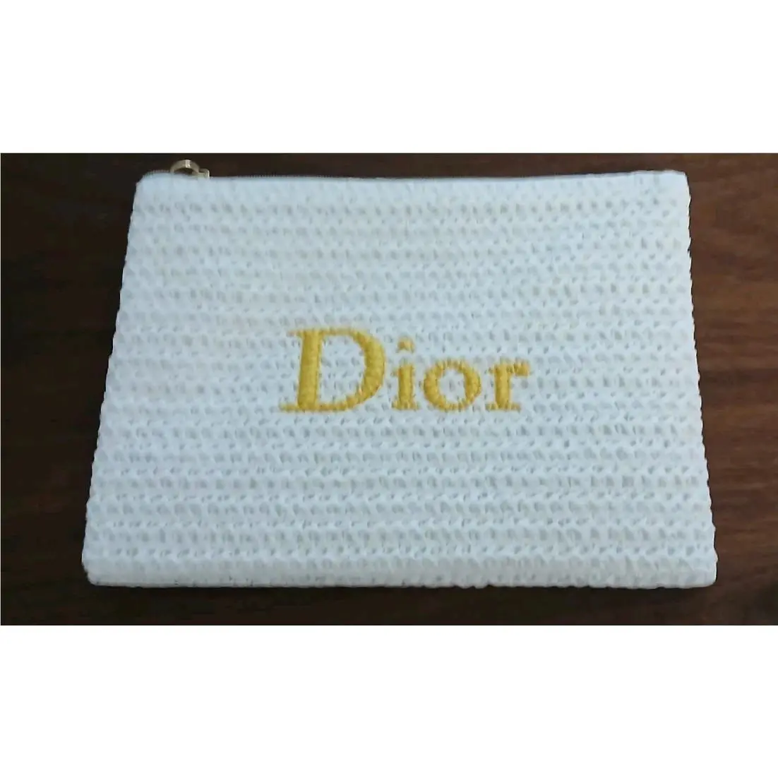 Christian Dior Novelty Pouch 2026 Summer White