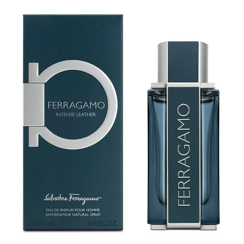 Intense Leather Men 3.4 oz 100 ml Eau De Parfum by Salvatore Ferragamo