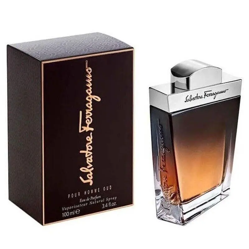 Pour Homme Oud For Men 3.4 oz Eau de Parfum Spray by Salvatore Ferragamo