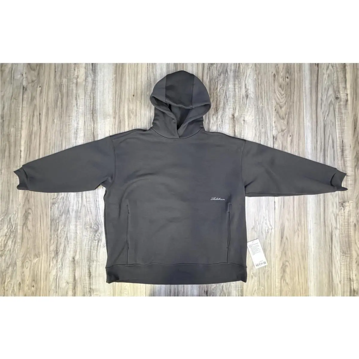 Lululemon Big Cozy Oversized Hoodie Graphite Grey LW3JSDS Womens Size Large