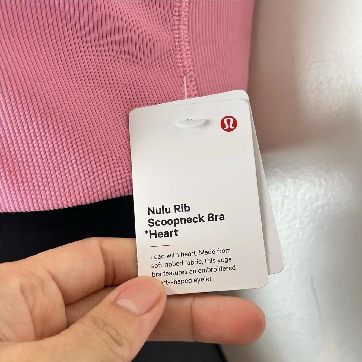 Lululemon clothing - Lululemon scoop neck bra - scoop neck bra - Pink 1