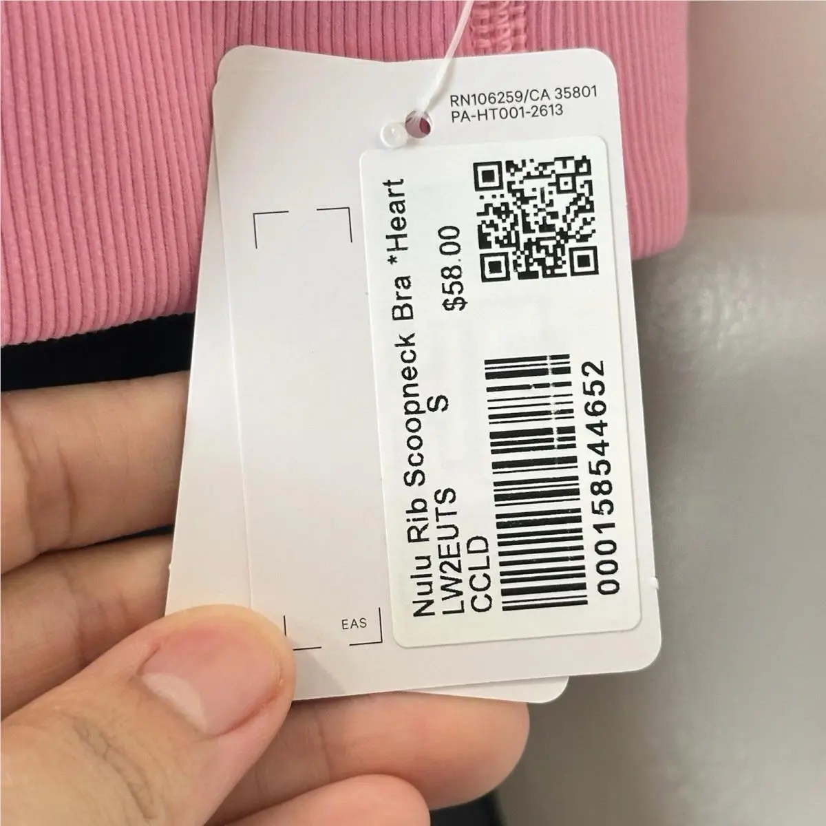 Lululemon clothing - Lululemon scoop neck bra - scoop neck bra - Pink 2