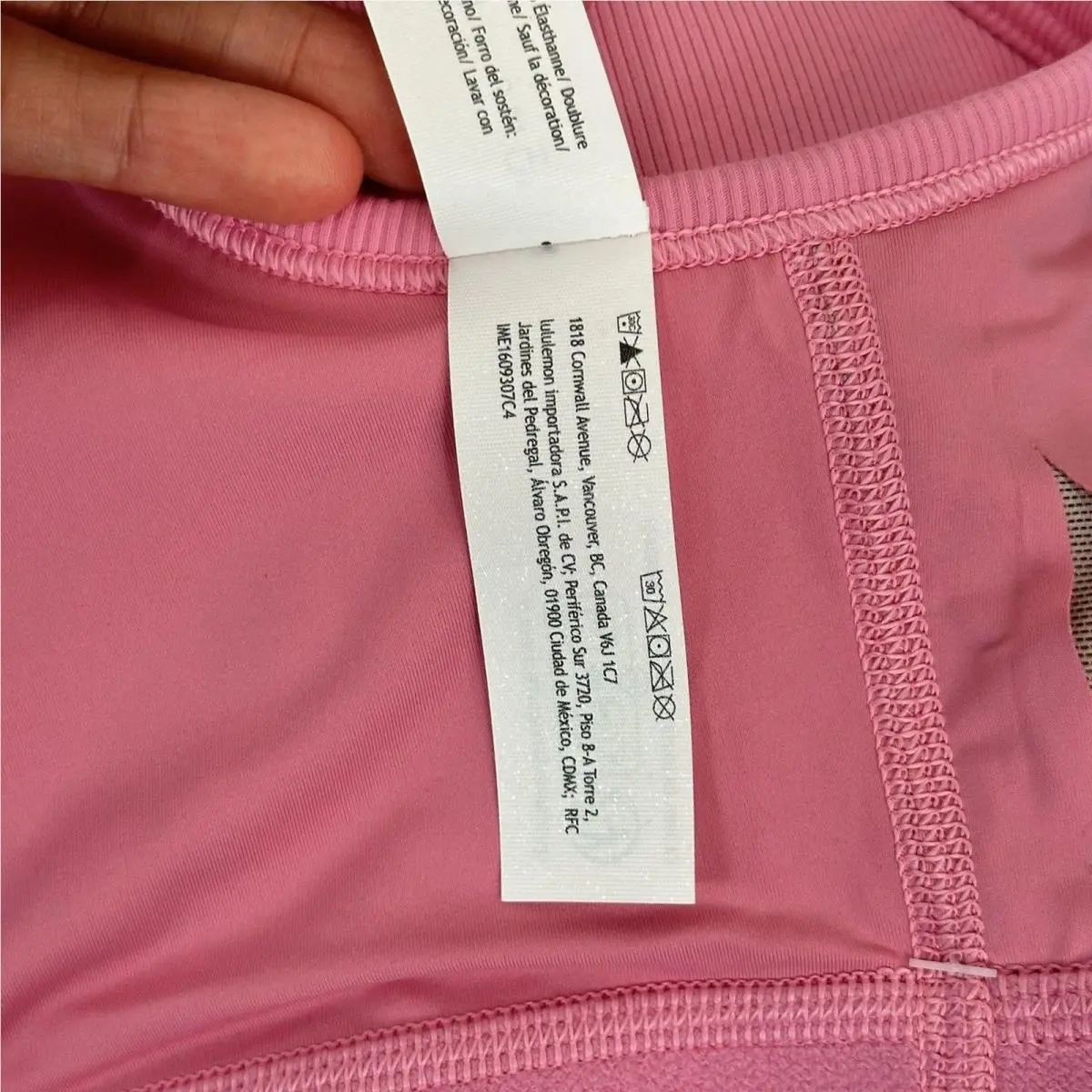 Lululemon clothing - Lululemon scoop neck bra - scoop neck bra - Pink 5