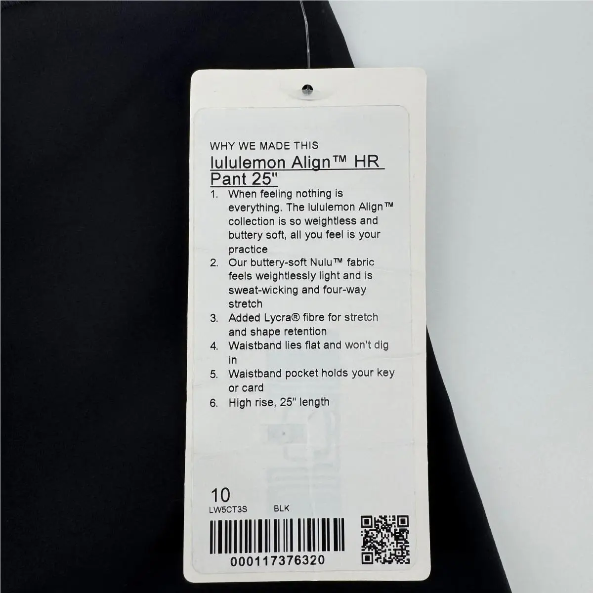 Lululemon clothing - Align HR Pant 25