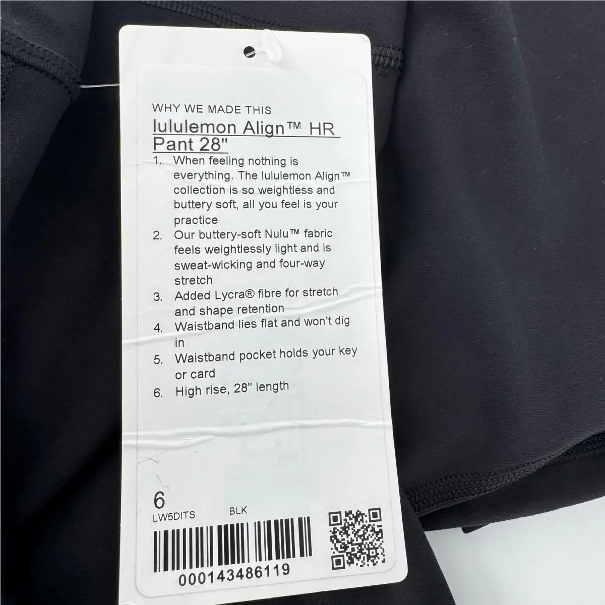 Lululemon clothing - Lululemon Align HR Pant 28