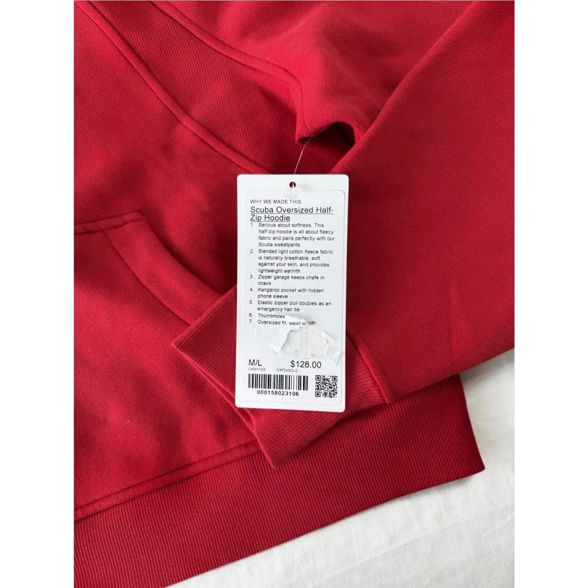 Lululemon clothing - lululemon Scuba - Scuba - Red 0