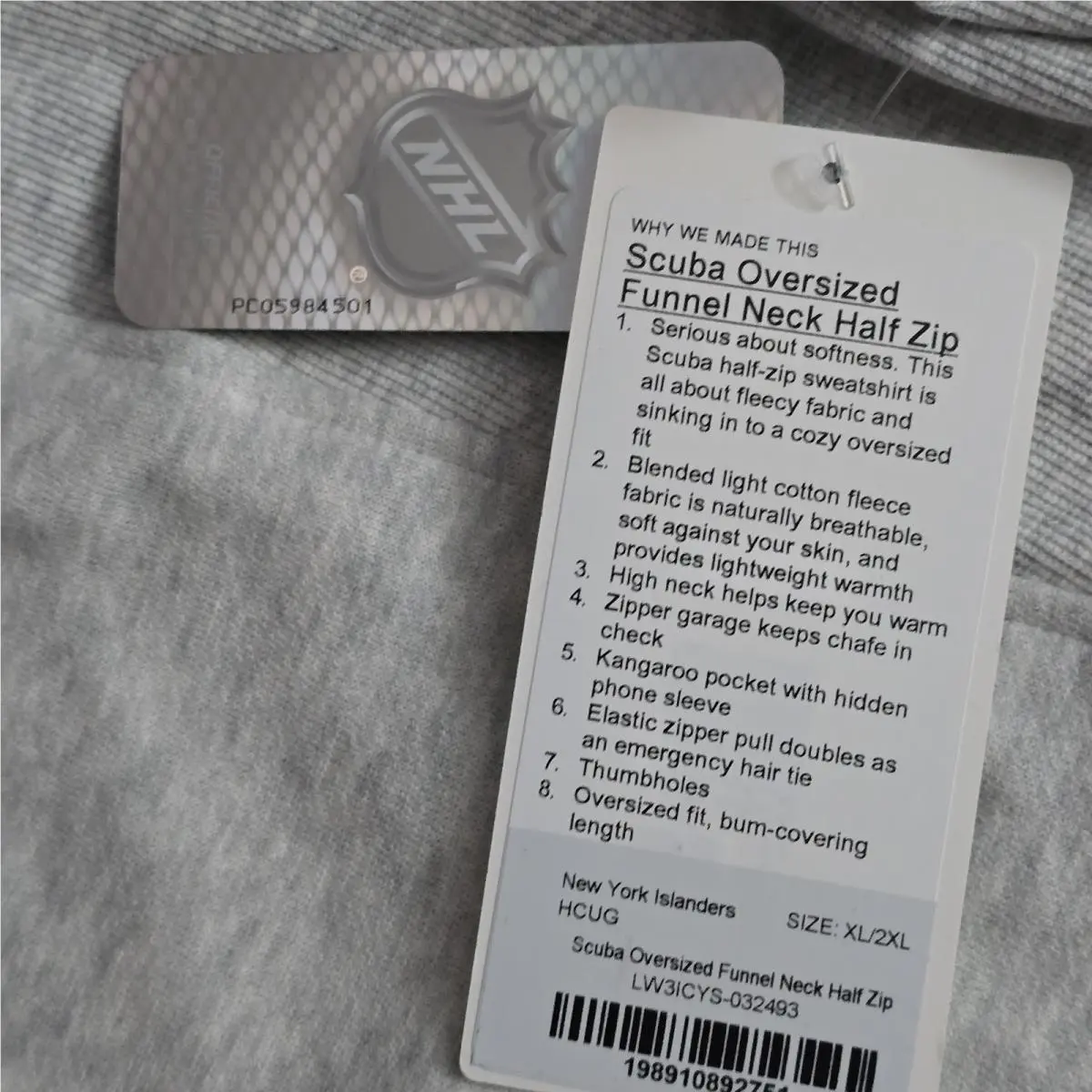 Lululemon clothing - Gray 1