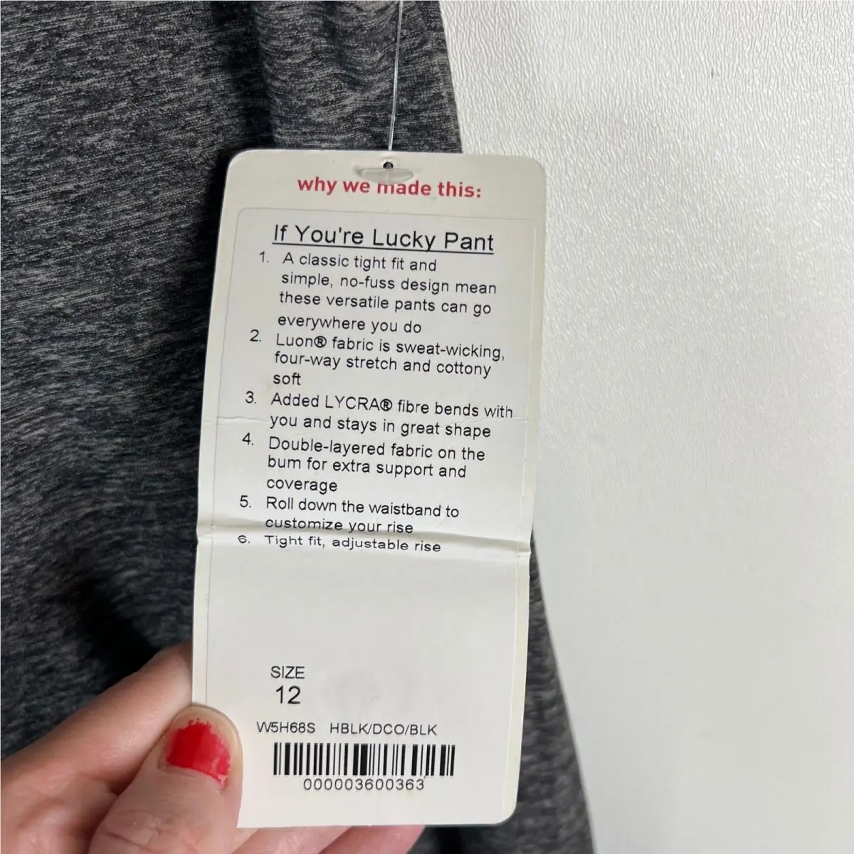 Lululemon clothing - Gray 3