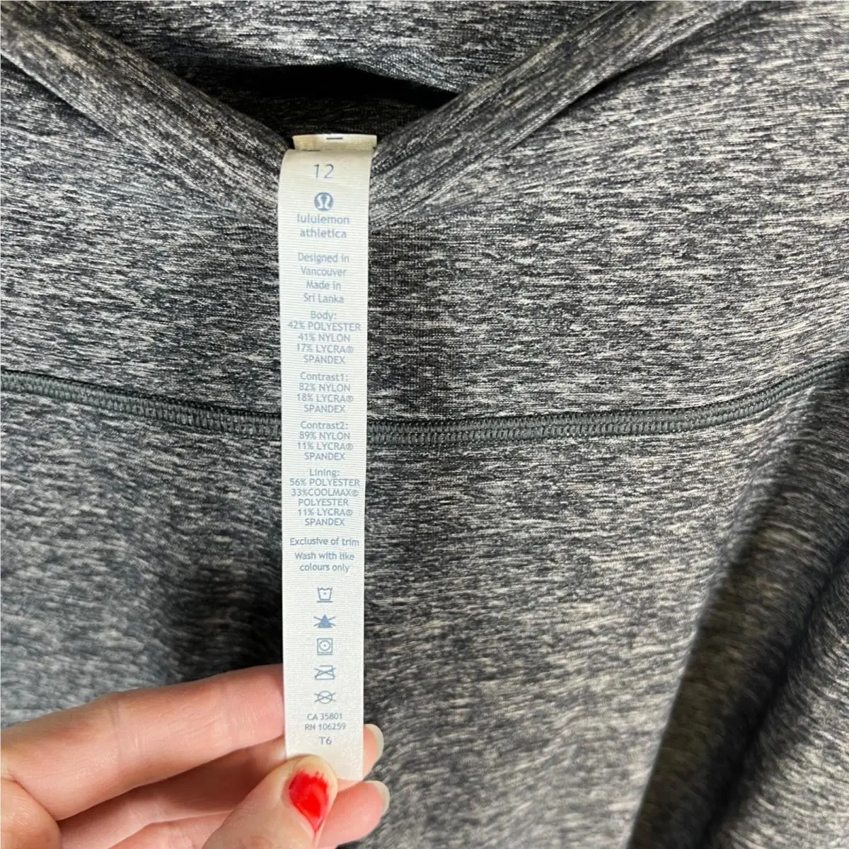 Lululemon clothing - Gray 4