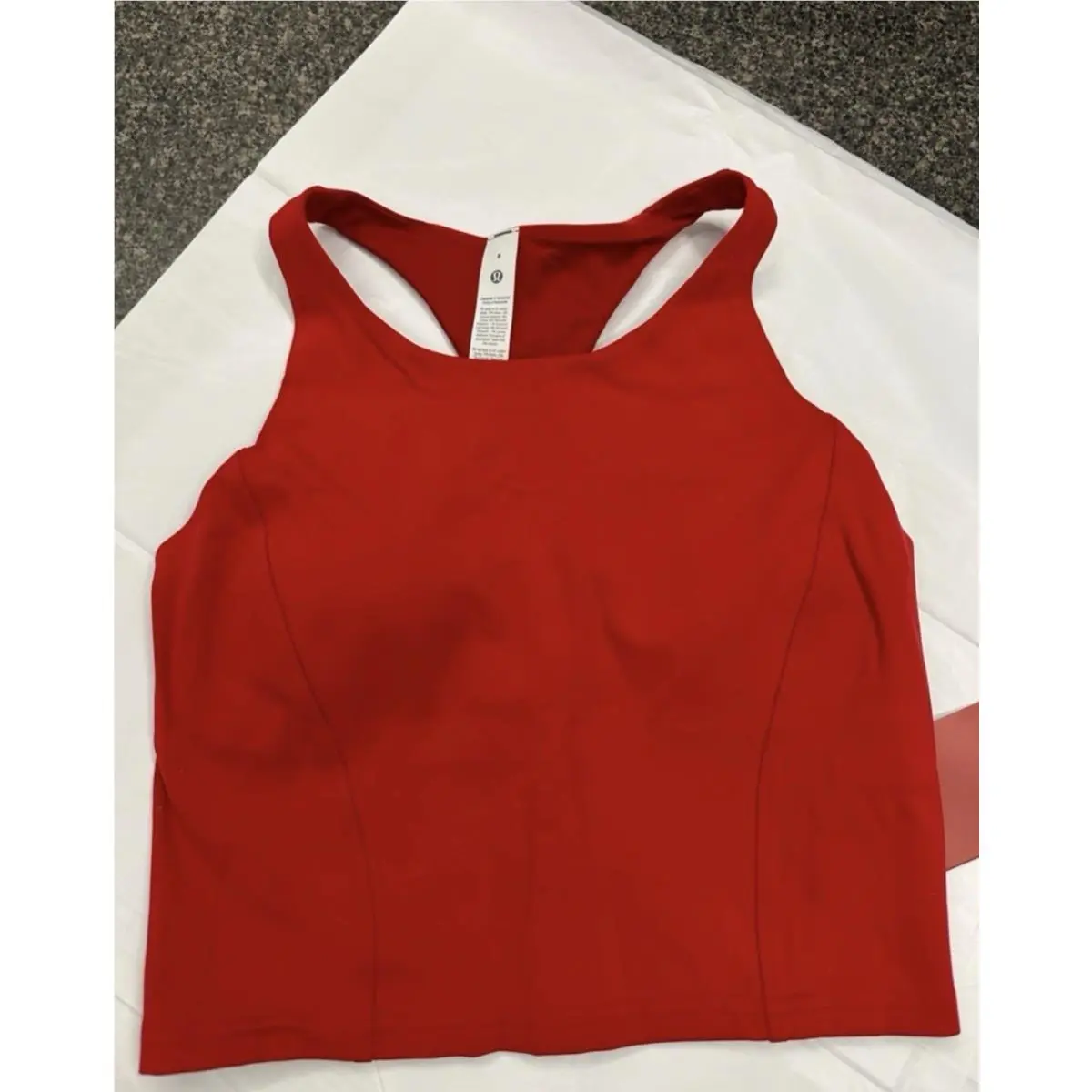 Lululemon clothing - lululemon Wunder Train Racerback Tank - LW1FOJS - Red 1