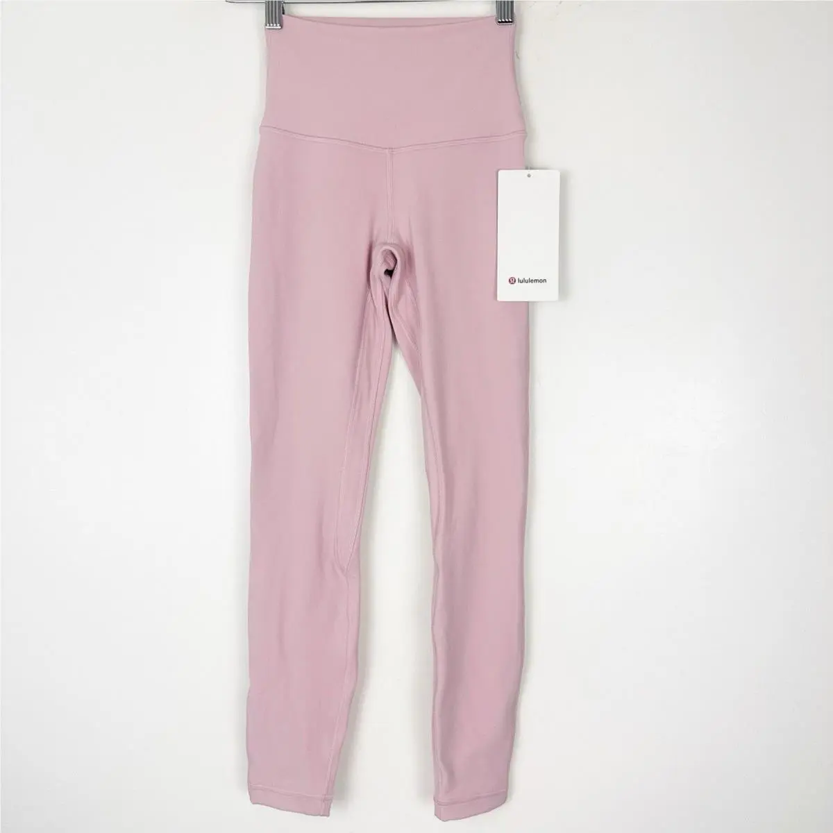 Lululemon Align HR Pant 25” Legging Size 4 Pink Haze Nulu LW5FBUS