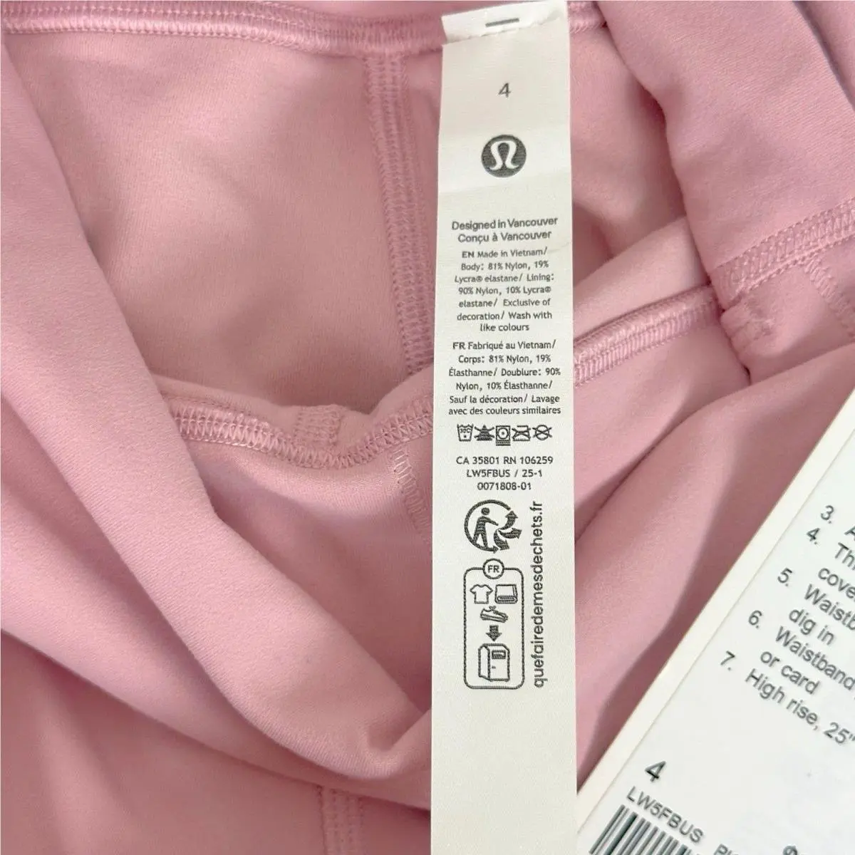 Lululemon clothing - Pink 6