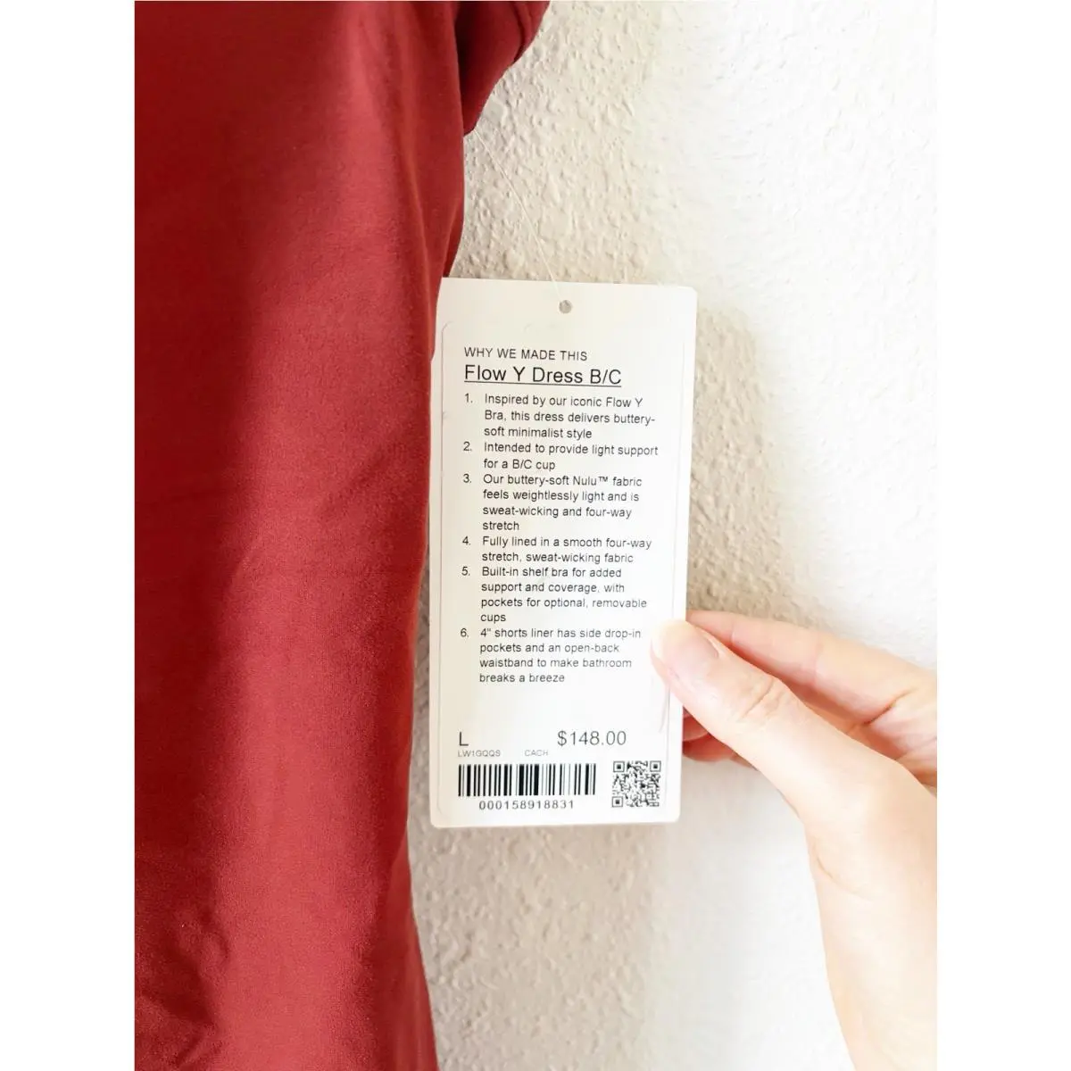 Lululemon clothing - Red 1