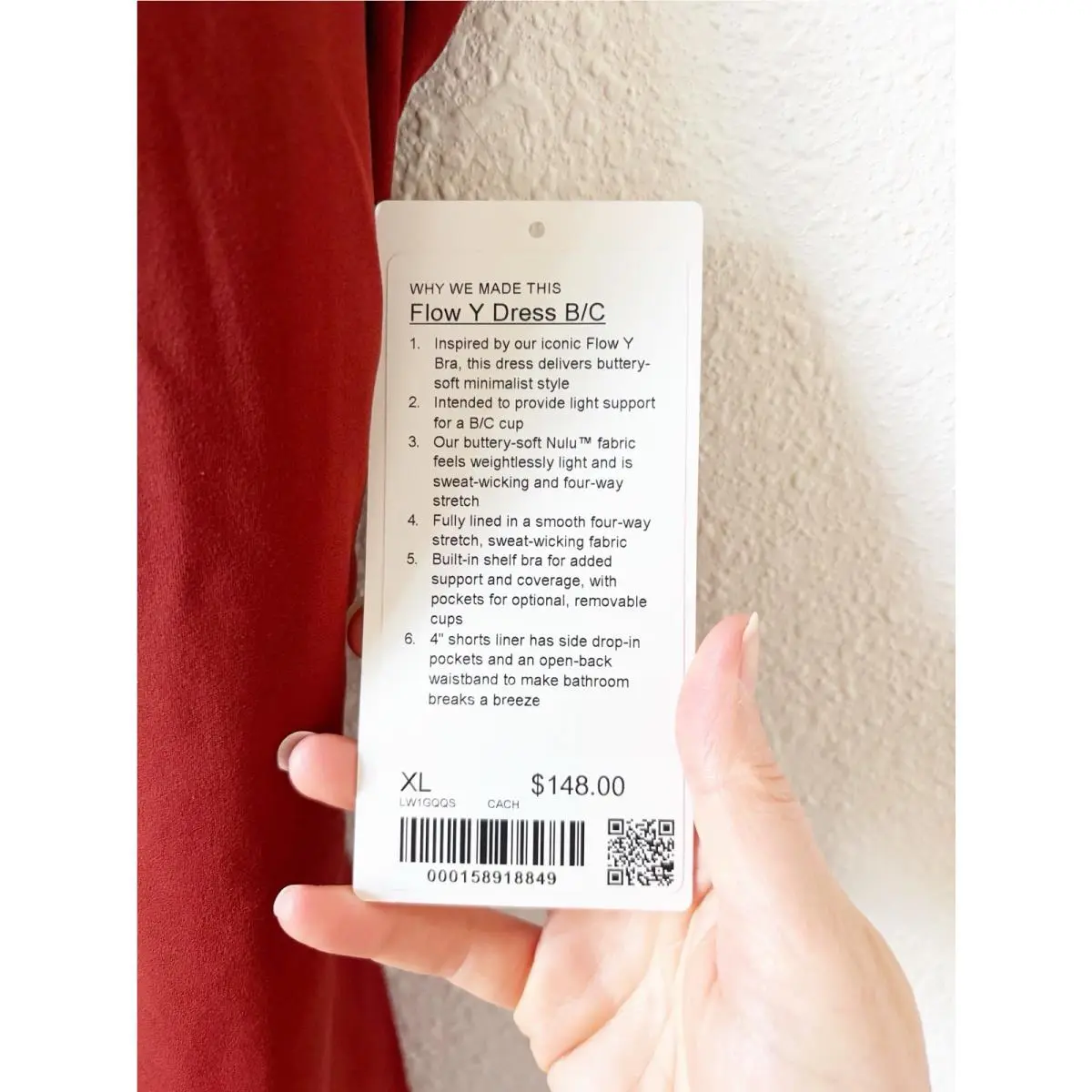 Lululemon clothing - Red 2