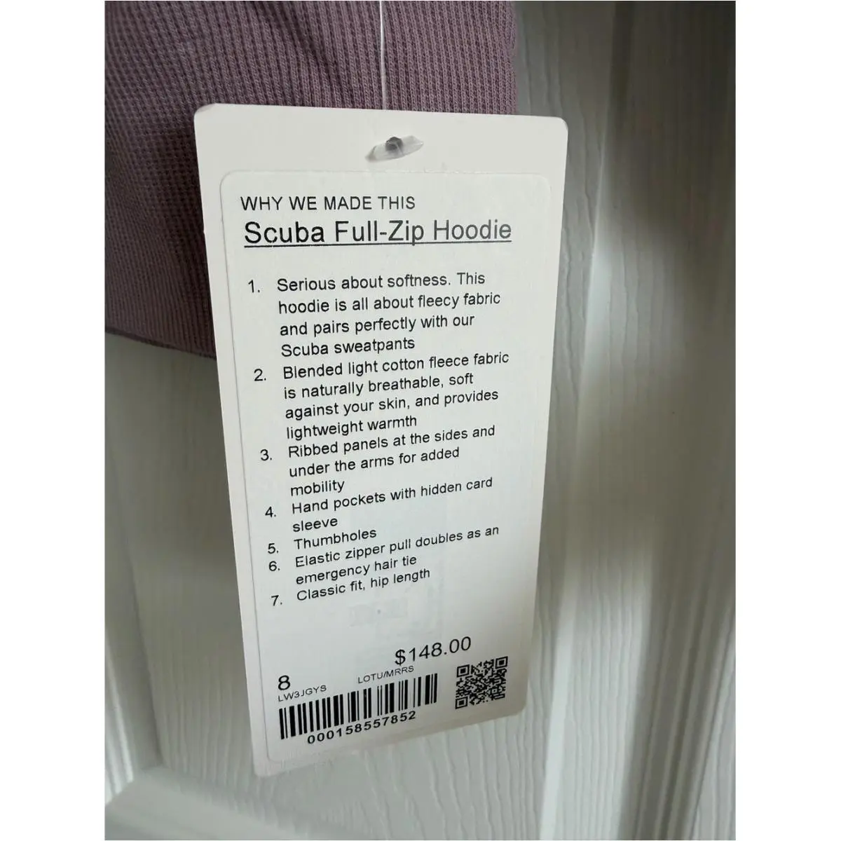 Lululemon clothing - Purple 1