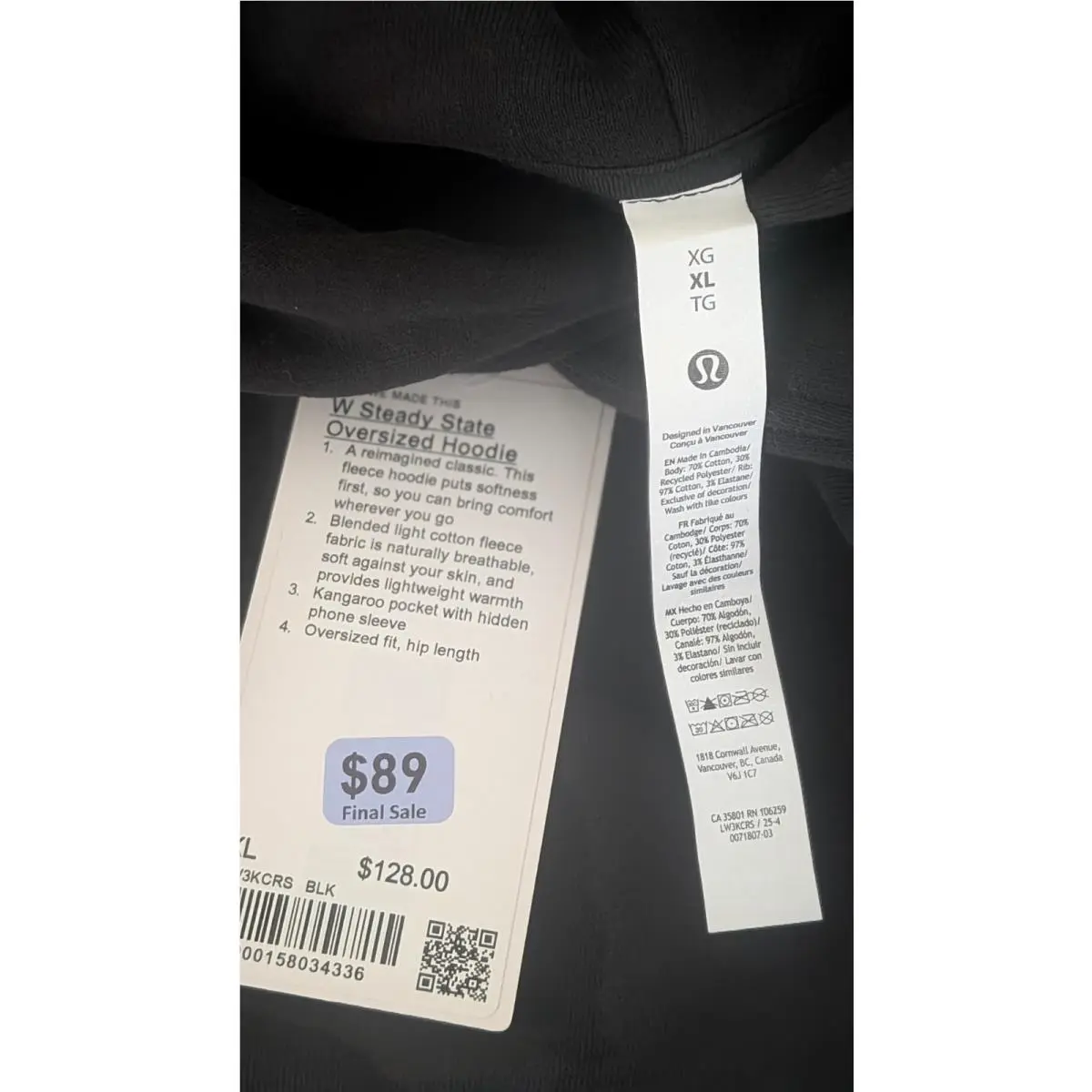 Lululemon clothing - Black 2