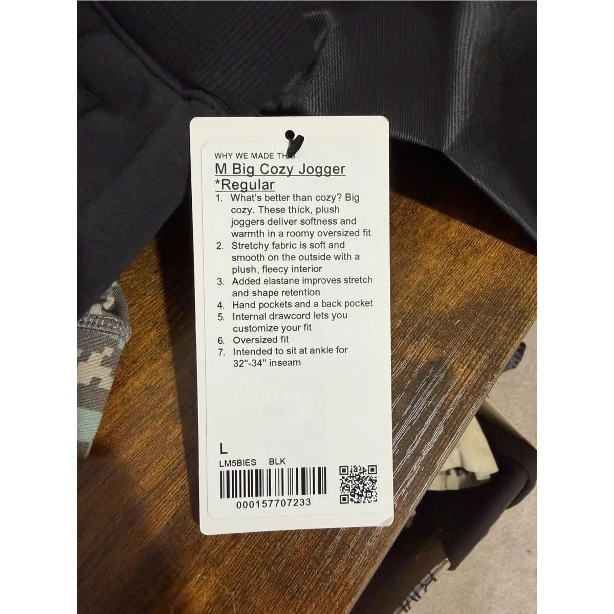 Lululemon clothing - Black 1