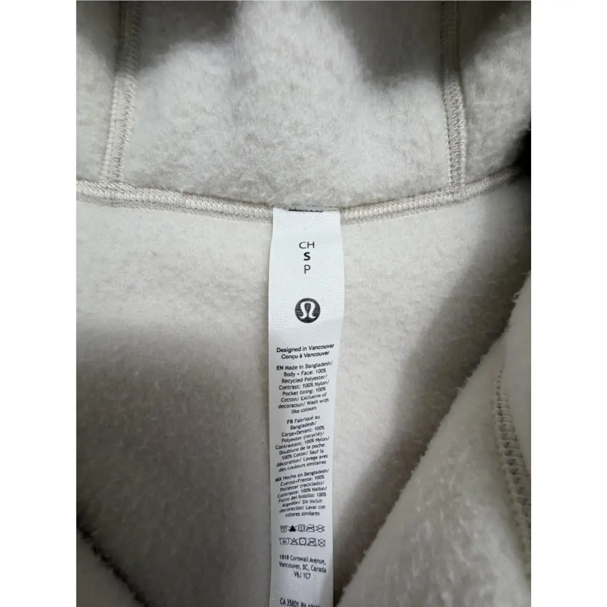 Lululemon clothing - Cream Gray 12