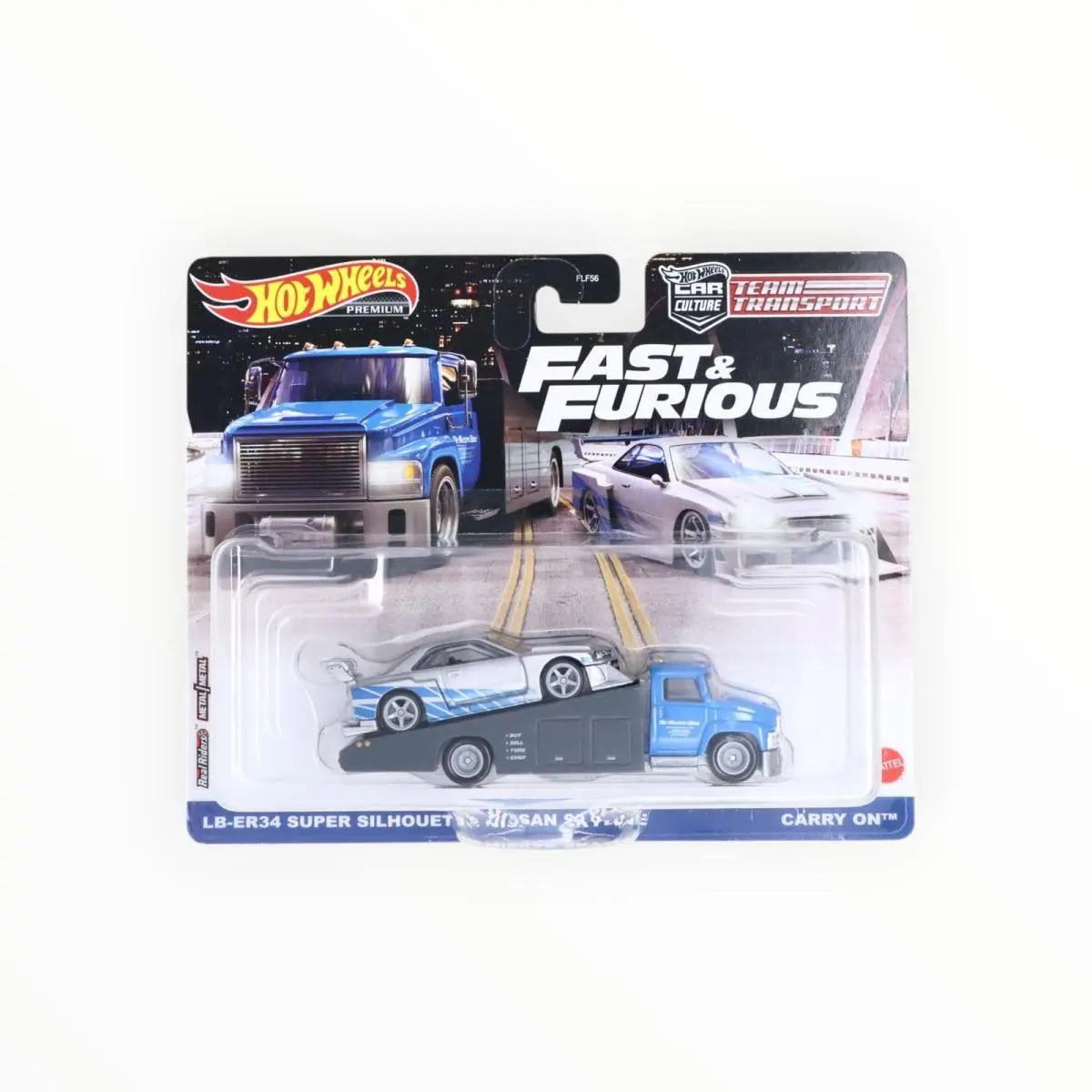Hot Wheels LB-ER34 Super Silhouette Nissan Skyline / Carry On - Fast Furious A