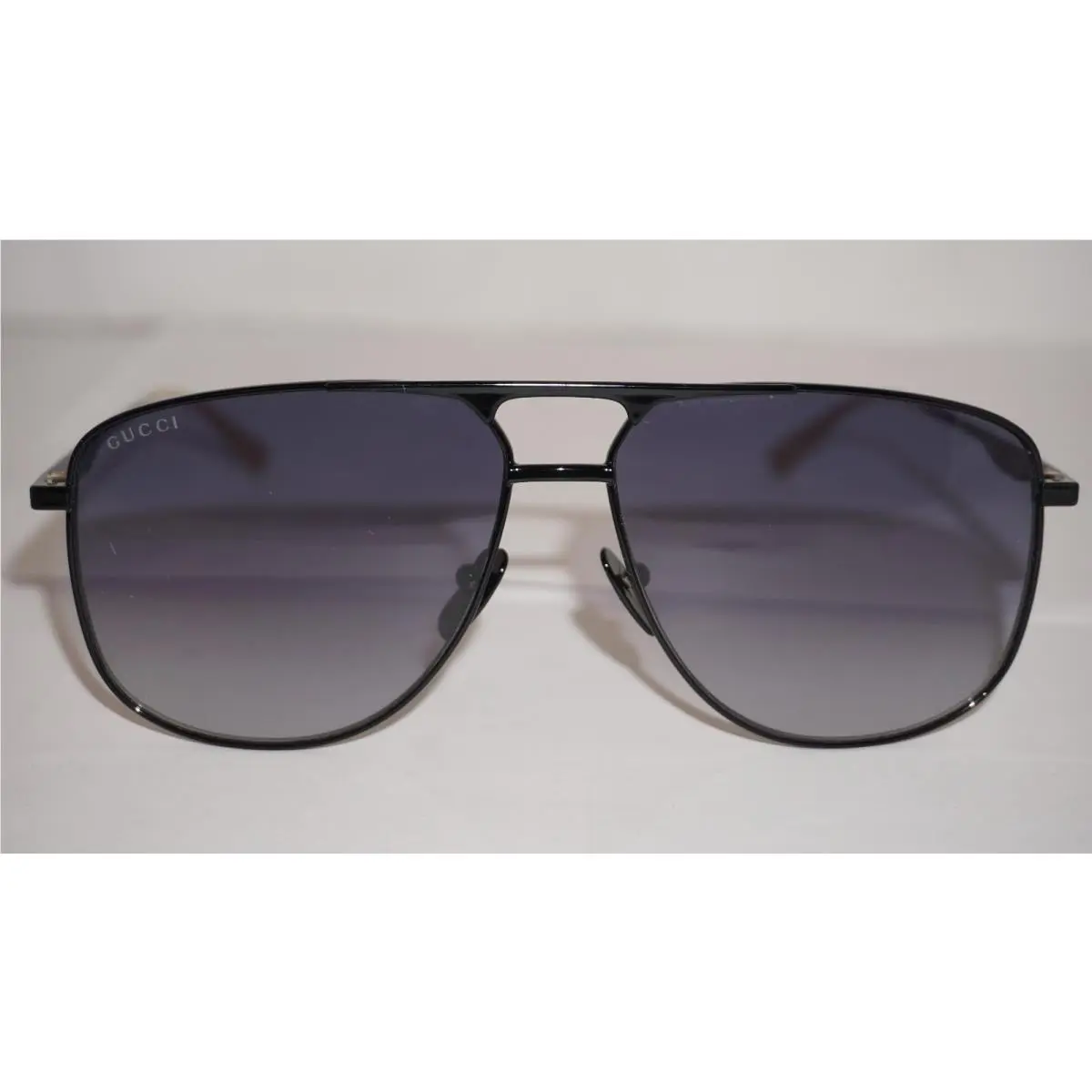 Sunglasses Aviator Black Blue GG0336S 002 60 13 145 by Gucci