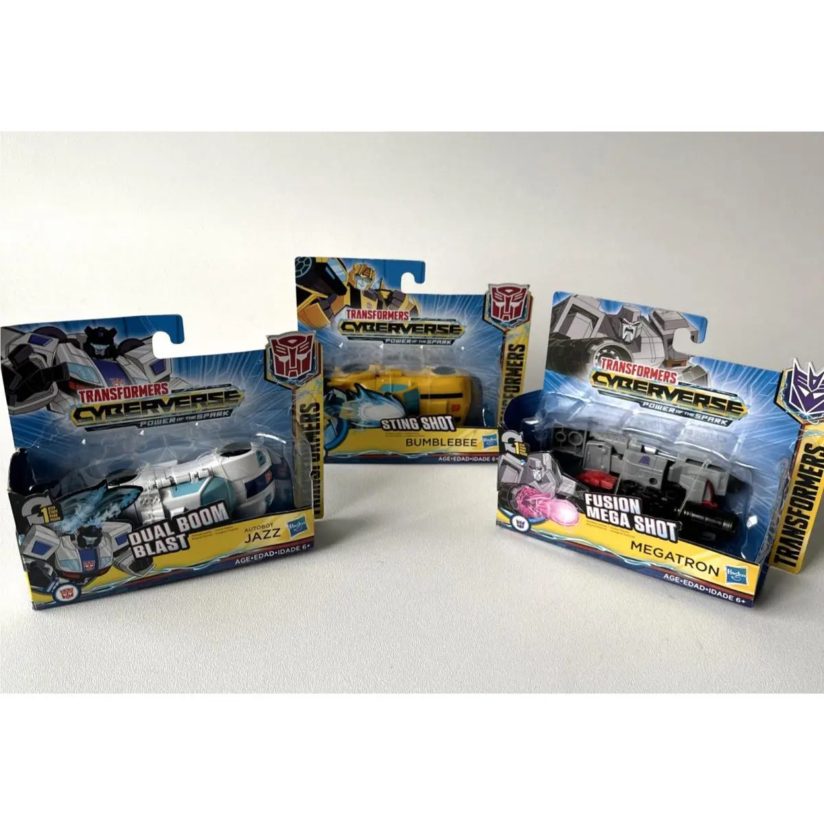 Transformers Cyberverse Power of The Spark Set of 3