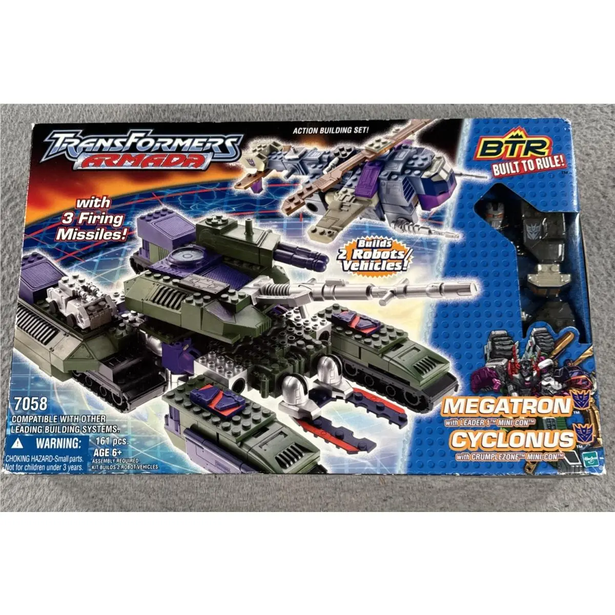 Transformers Armada - Megatron/ Cyclonus Build To Rule 7058 2003