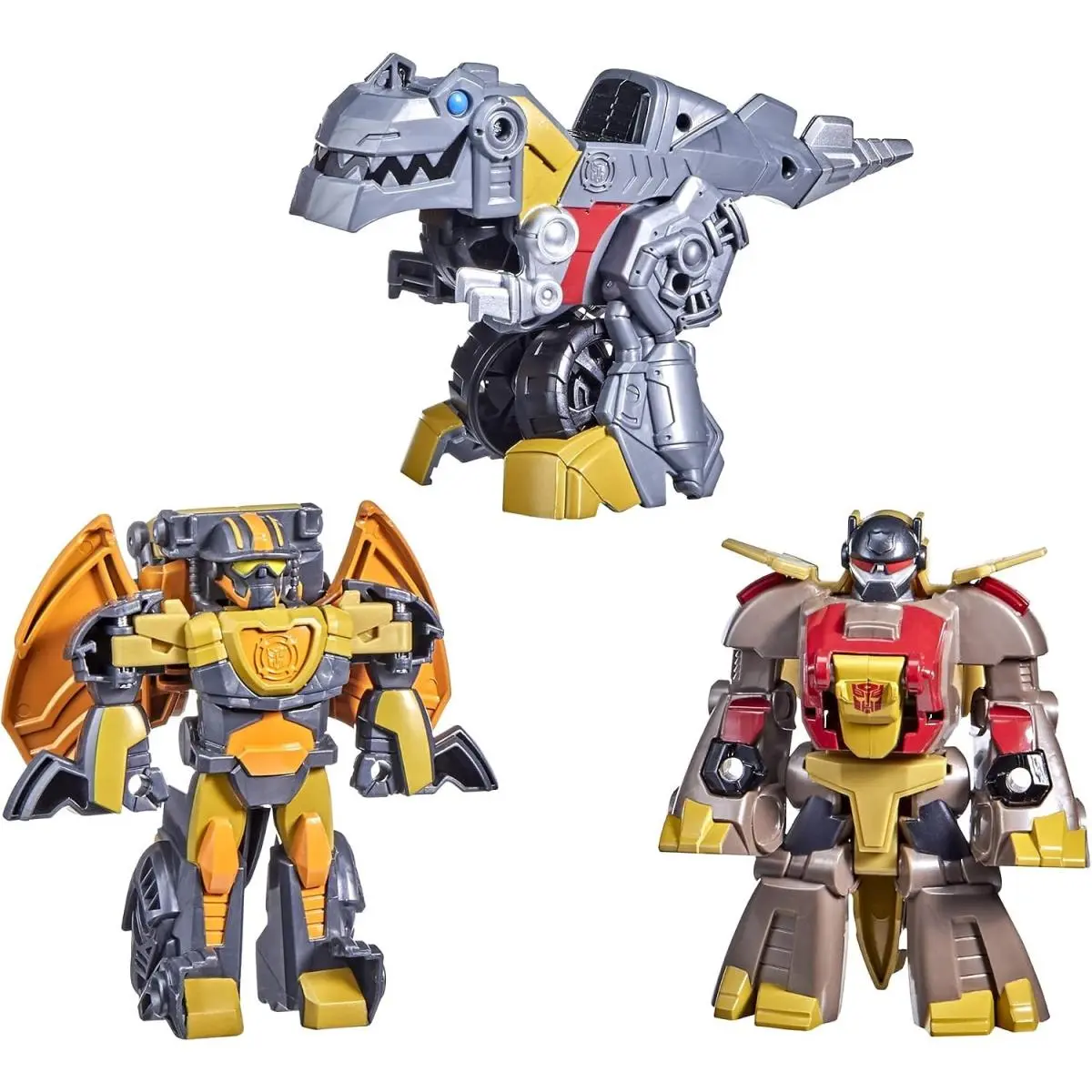Transformers Dinobot Squad Grimlock Snarl Predaking 3pk