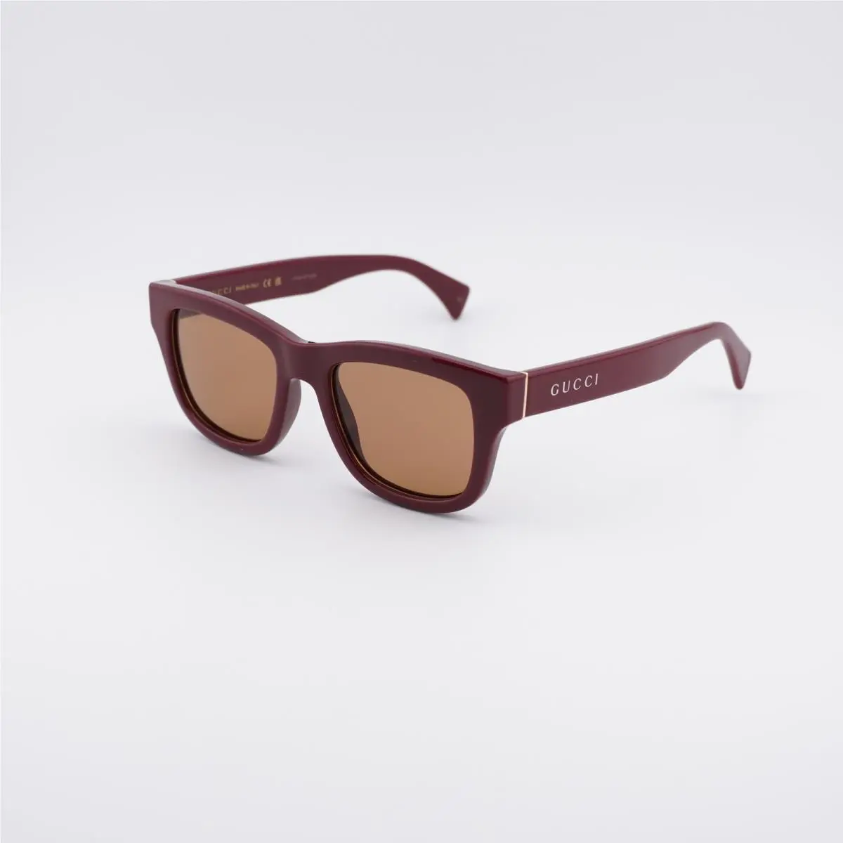 GG1135S 003 Burgundy/brown 51-19-145 Sunglasses by Gucci