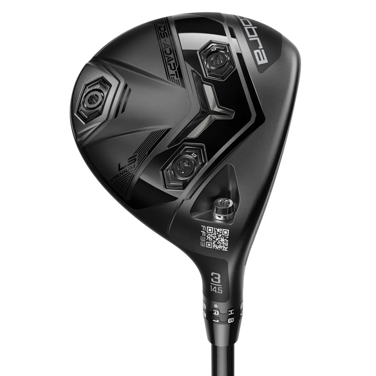 Cobra Golf DS Adapt LS 14.5 3 Wood Extra Stiff Project X Denali Black 70