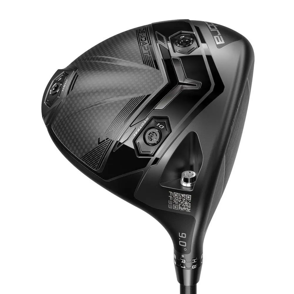 Cobra Golf Darkspeed Adapt LS Driver 9 Stiff Flex Denali Black - Black