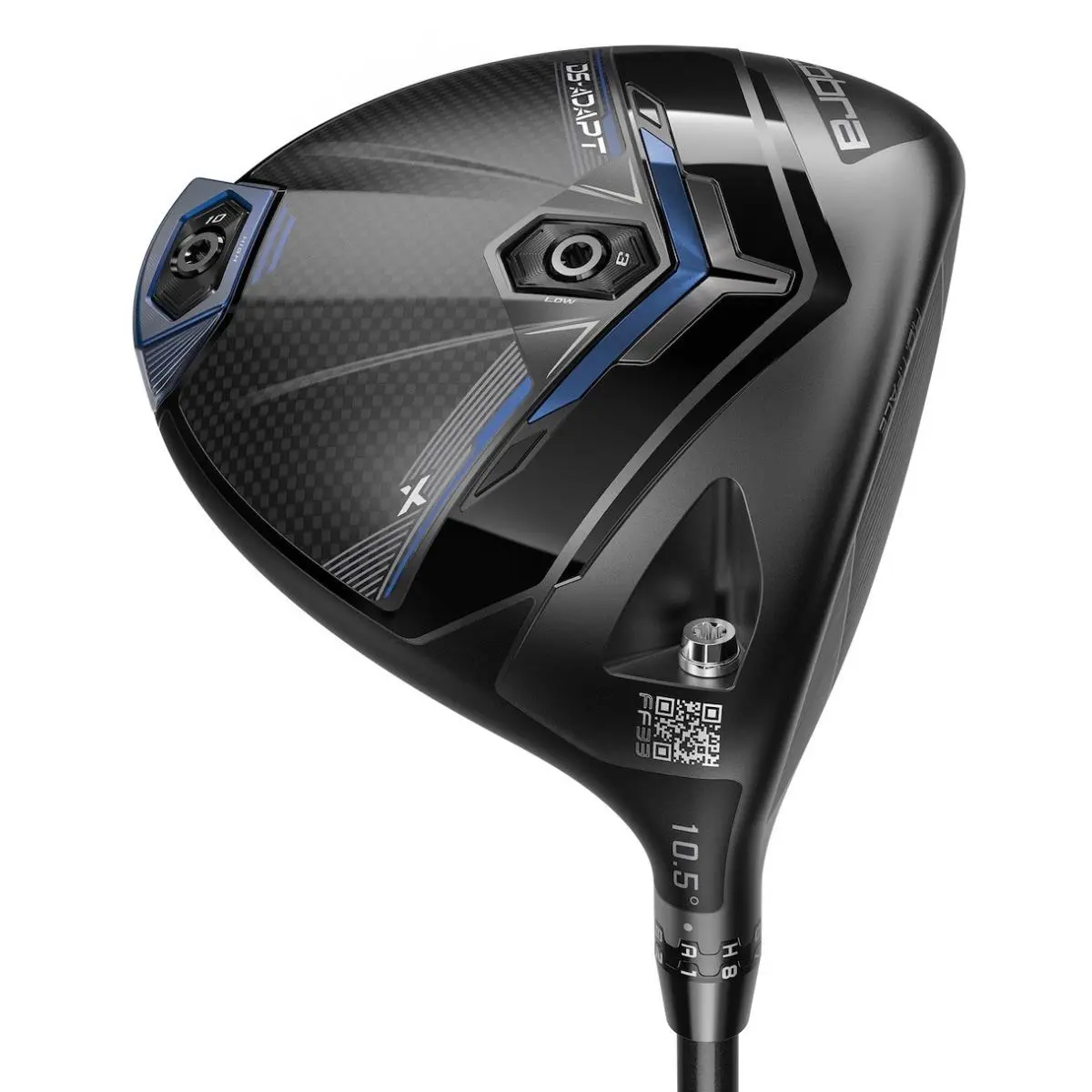 Cobra Golf Darkspeed Adapt X Driver 9 Stiff Flex Fuji Pro Black