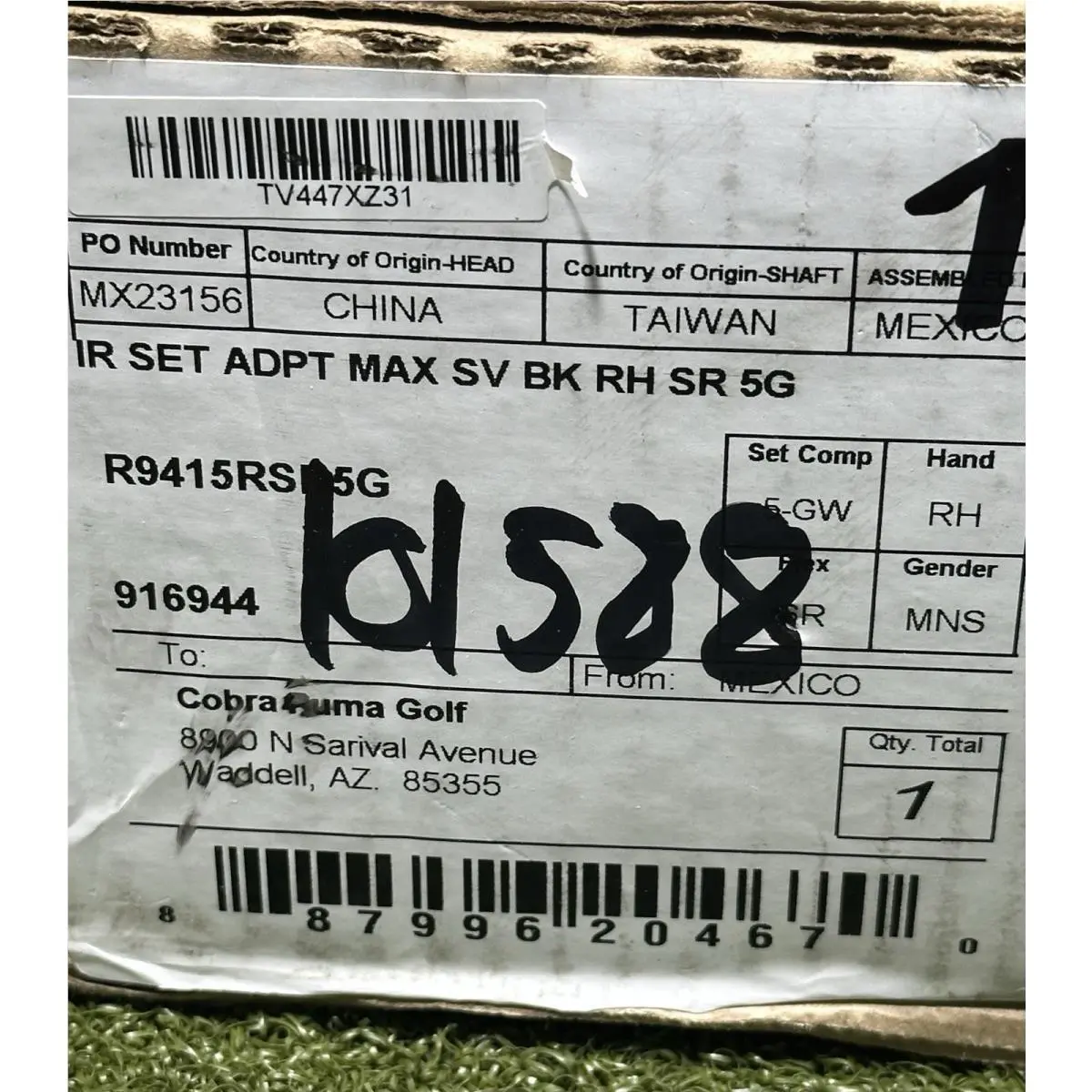 Cobra  - DS Adapt MAX - Adapt MAX - Chrome, Lie Angle: Black 12