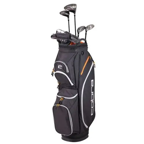 Cobra Golf Fly-xl Complete Set with Cart Bag Graphite Senior Flex
