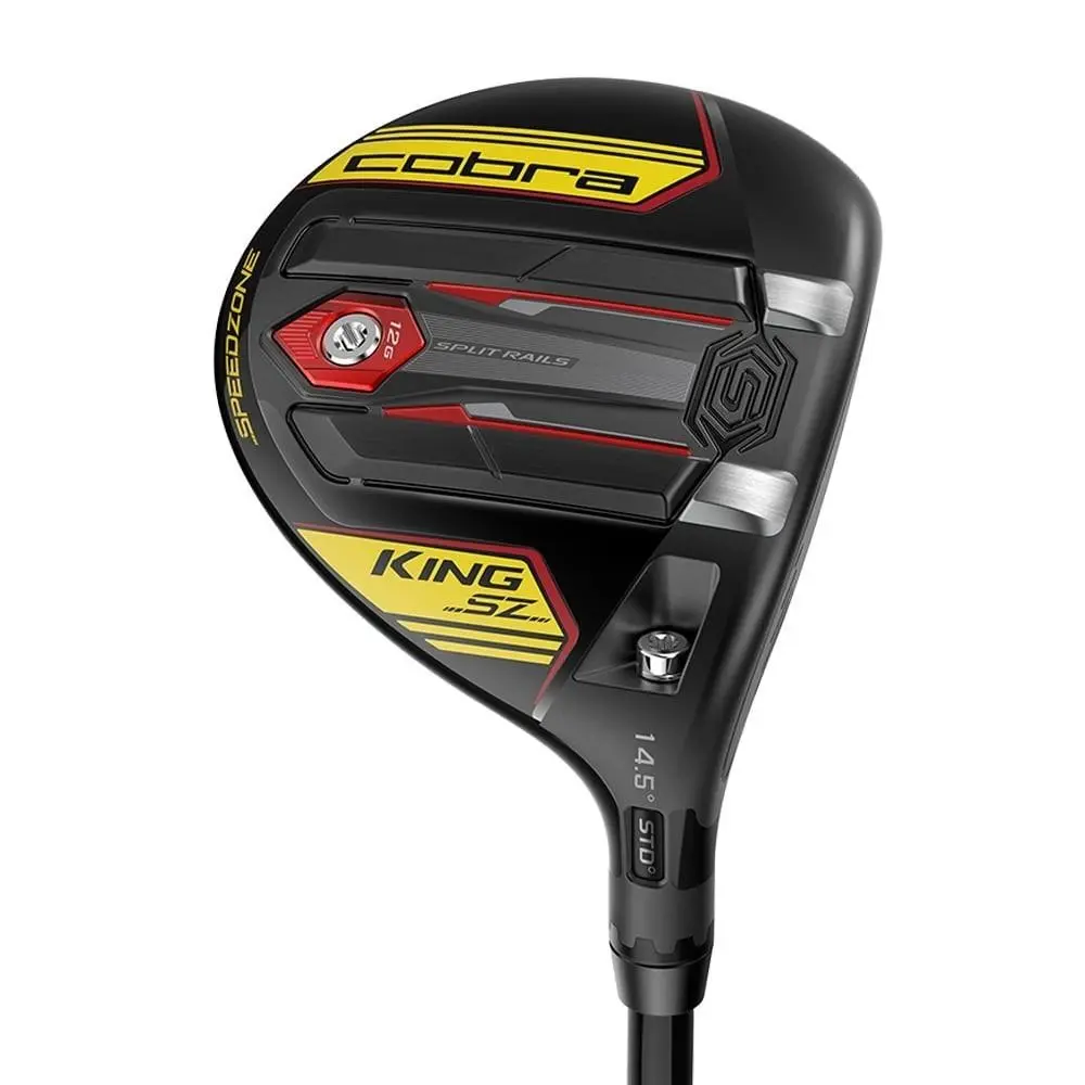 Lefty Cobra King SZ Black/yellow 13-16° 3 Wood Ust Helium Black Regular
