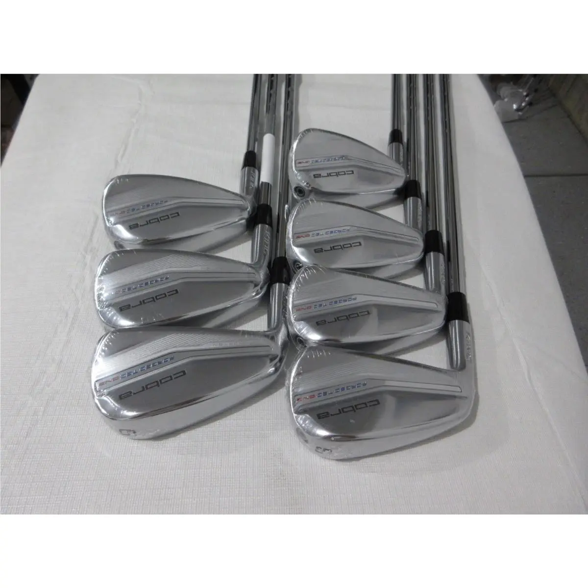 Left-handed Cobra King Forged Tec One Length Iron Set - 5-PW GW - Regular Steel