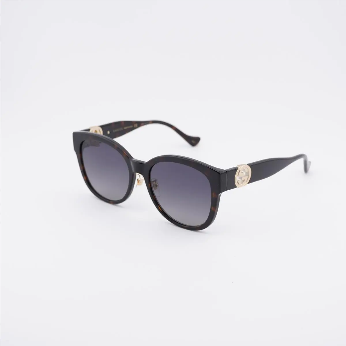 GG1028SK 002 Dark Havana/grey Gradient 56-18-145 Sunglasses by Gucci