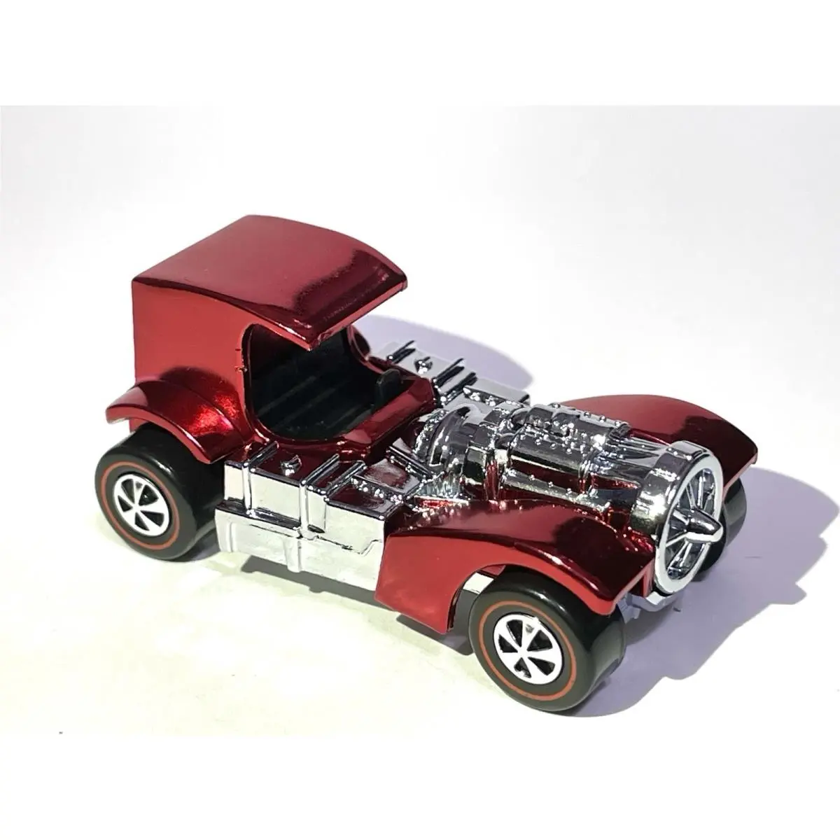 Custom Made Hot Wheels Redline Superfine Turbine Spectraflame Red