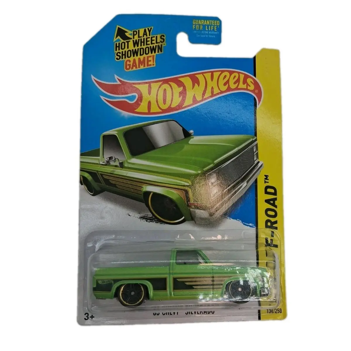 2014 Hot Wheels `83 Chevy Silverado HW Off-road Green Kmart Exclusive