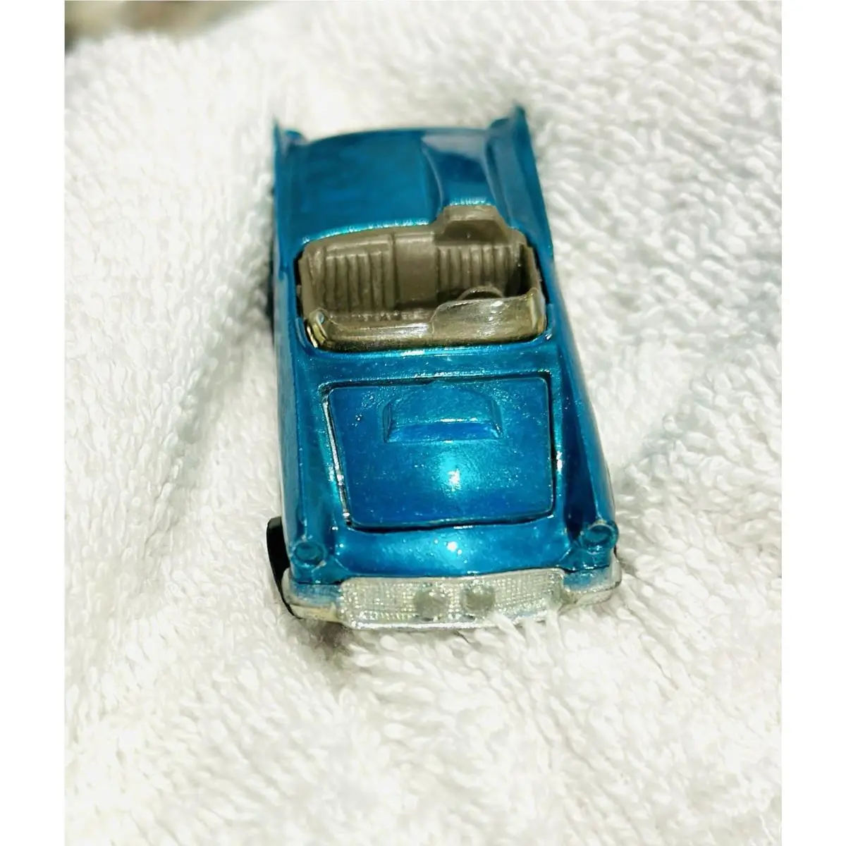 Vintage Hot Wheels Redline 1969 Classic 57 Bird Aqua Early Run