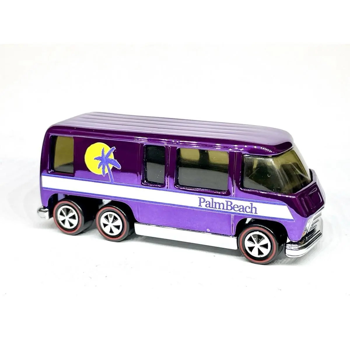 Custom Made Redline Hot Wheels Palm Beach Gmc Motorhome Spectraflame Purple