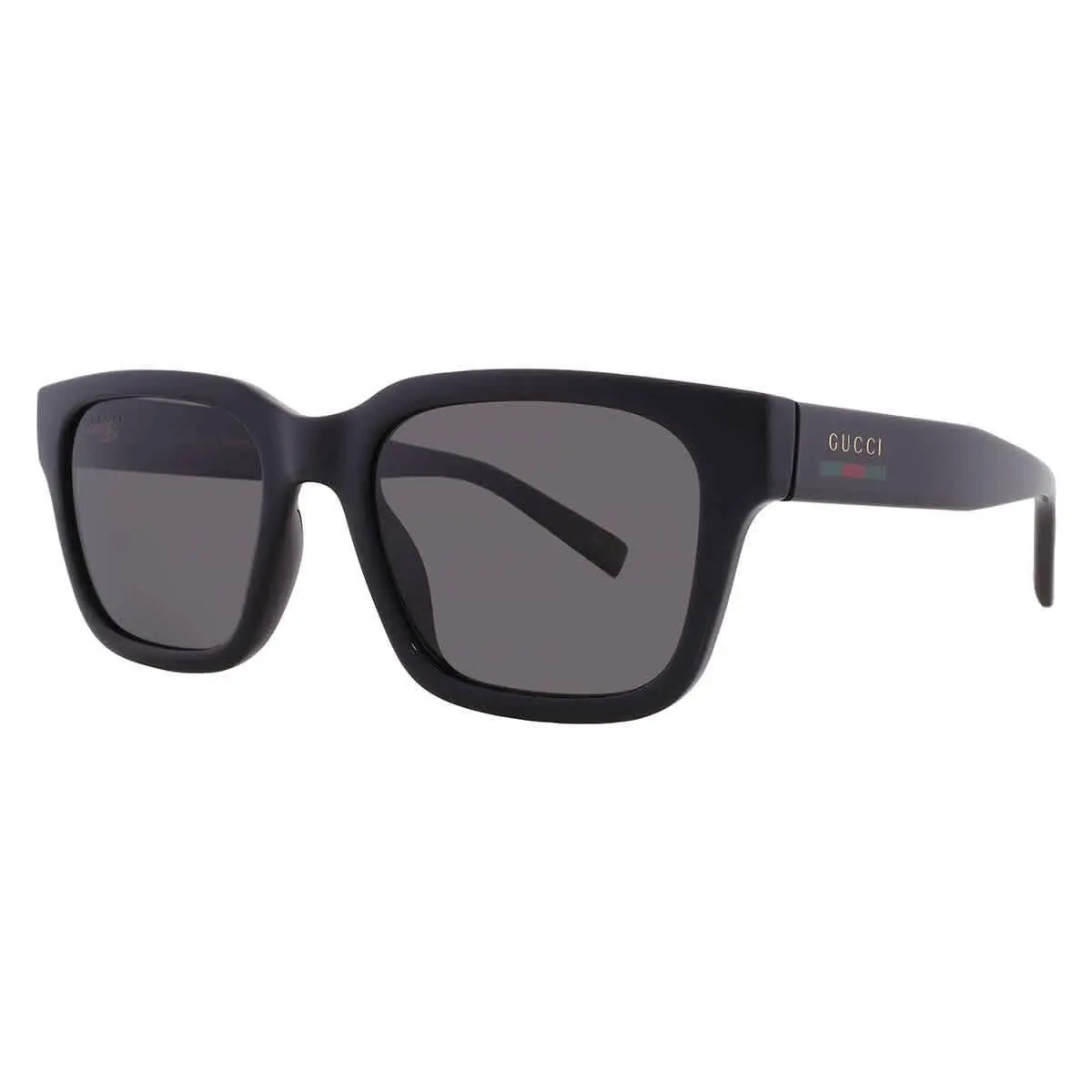 Gucci Polarized Grey Square Men`s Sunglasses GG1857S 005 55 GG1857S 005 55