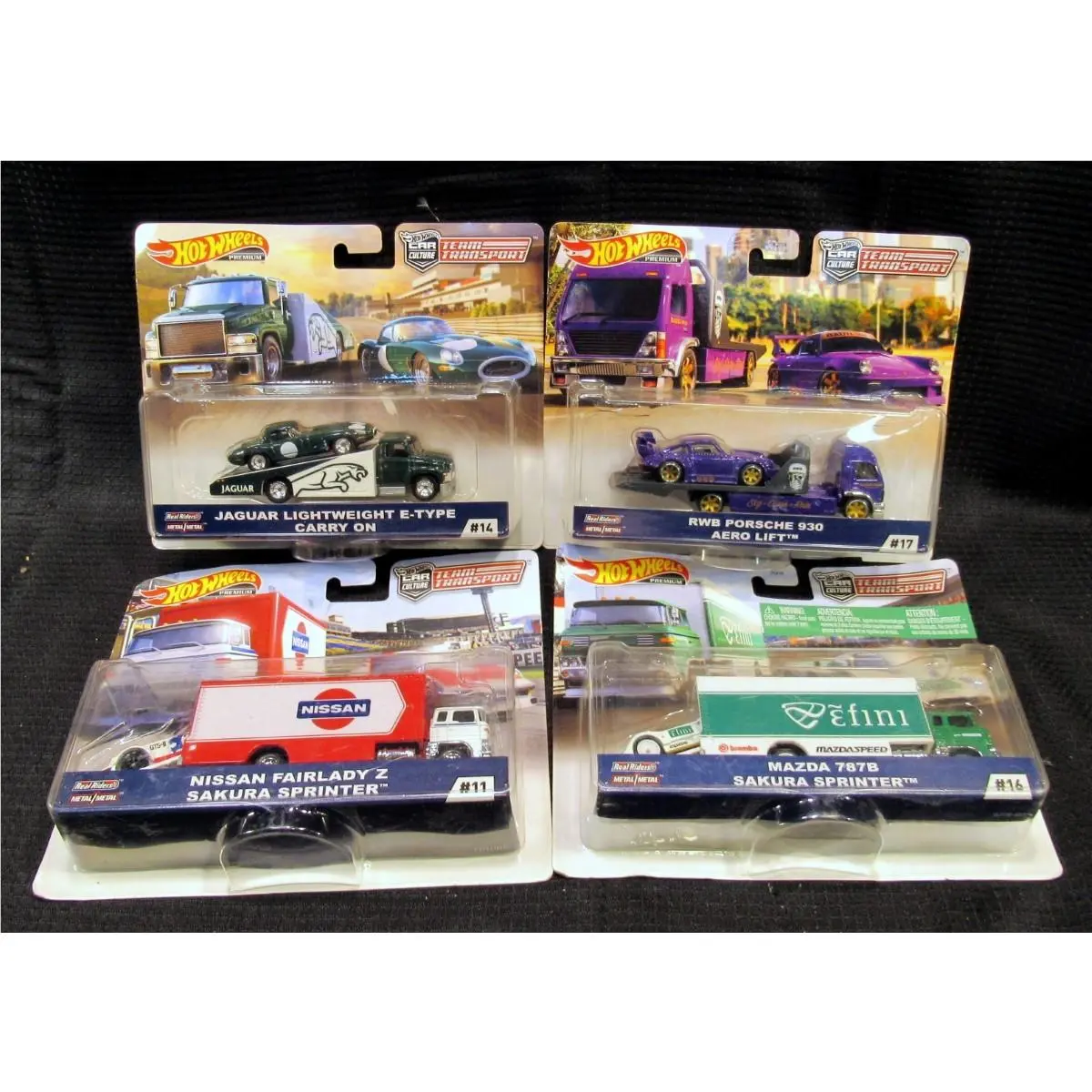 4 Hot Wheels Team Transport Car Culture 17 11 14 16 - 4 F EZS004771