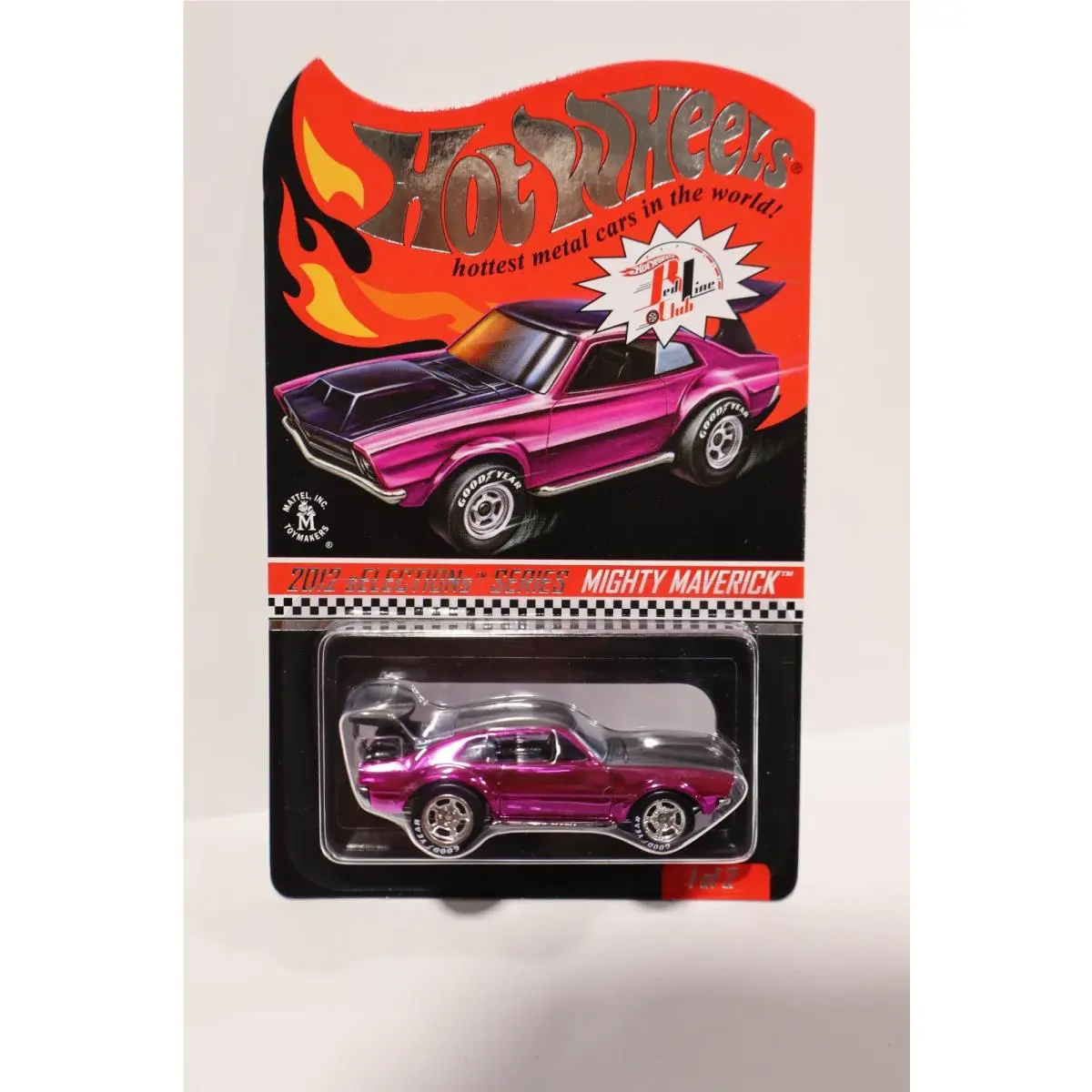Hot Wheels Rlc Redline Club Mighty Maverick Pink 01009/02400