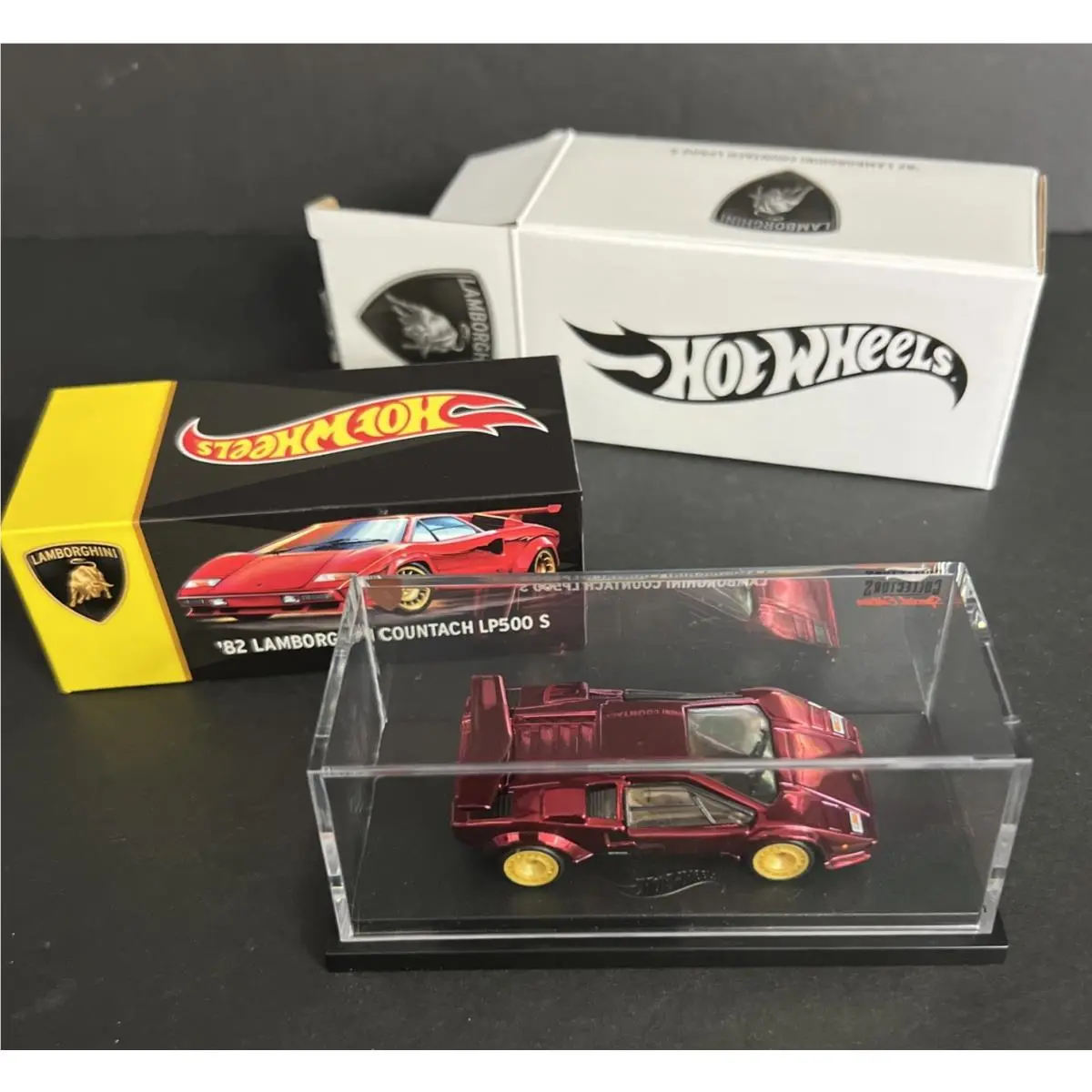 Hot Wheels Rlc `81 Lamborghini Countach LP500 S 9796/12500 Red
