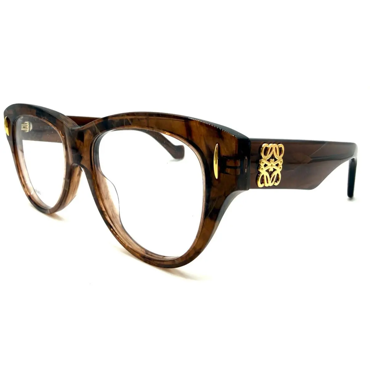 LW50102I LW 50102I 062 Brown Frame Eyewear Eyeglasses 52-17-140 by Loewe